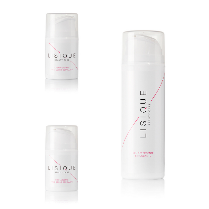 𝗣𝗥𝗢𝗠𝗢 𝗡𝗔𝗧𝗔𝗟𝗘! Gel Detergente (anche Struccante) 150ml + Crema Giorno Viso-Collo-Décolleté 50ml + Crema Notte Viso-Collo-Décolleté 50ml