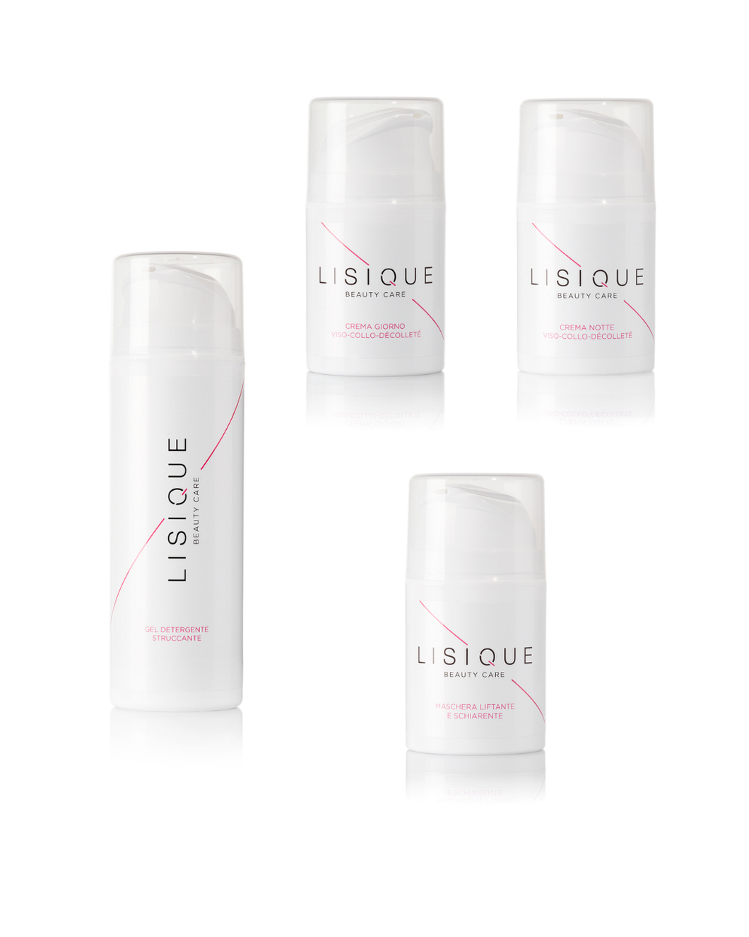 𝗣𝗥𝗢𝗠𝗢 𝗡𝗔𝗧𝗔𝗟𝗘! Gel Detergente (anche Struccante) 150ml + Crema Giorno Viso-Collo-Décolleté 50ml + Crema Notte Viso-Collo-Décolleté 50ml + Maschera Liftante e Schiarente 50ml