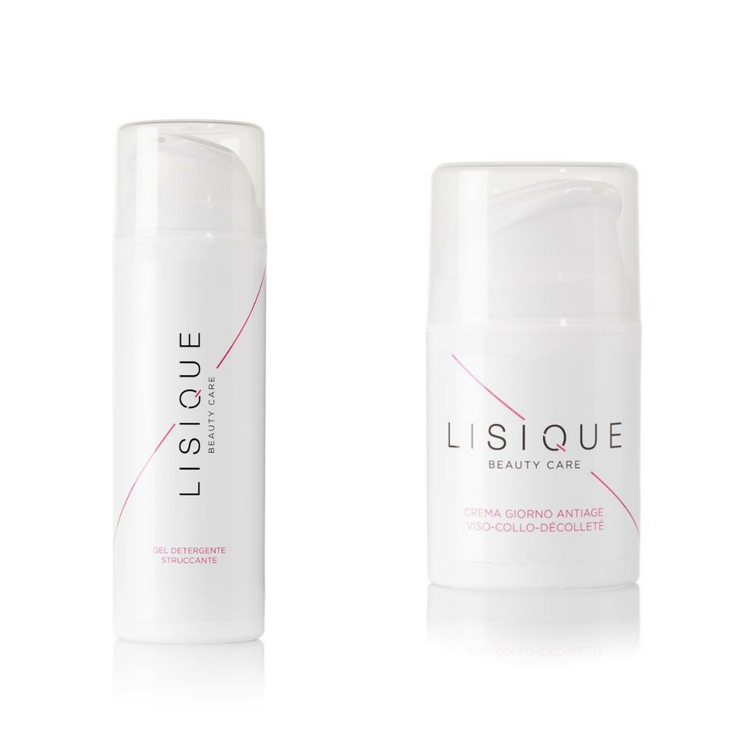 𝗣𝗥𝗢𝗠𝗢 𝗡𝗔𝗧𝗔𝗟𝗘! Gel Detergente (anche Struccante) 150ml + Crema Giorno Antiage Viso-Collo-Décolleté 50ml